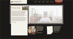 Desktop Screenshot of columbiaplacetownhomes.com